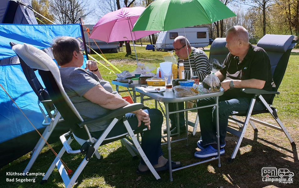 Campingliv på Klüthsee
                                      Camping