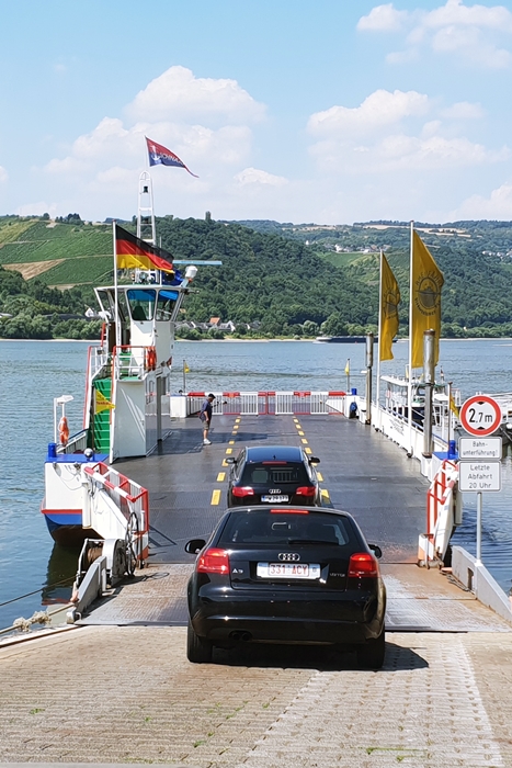 Færgetur over Rhinen