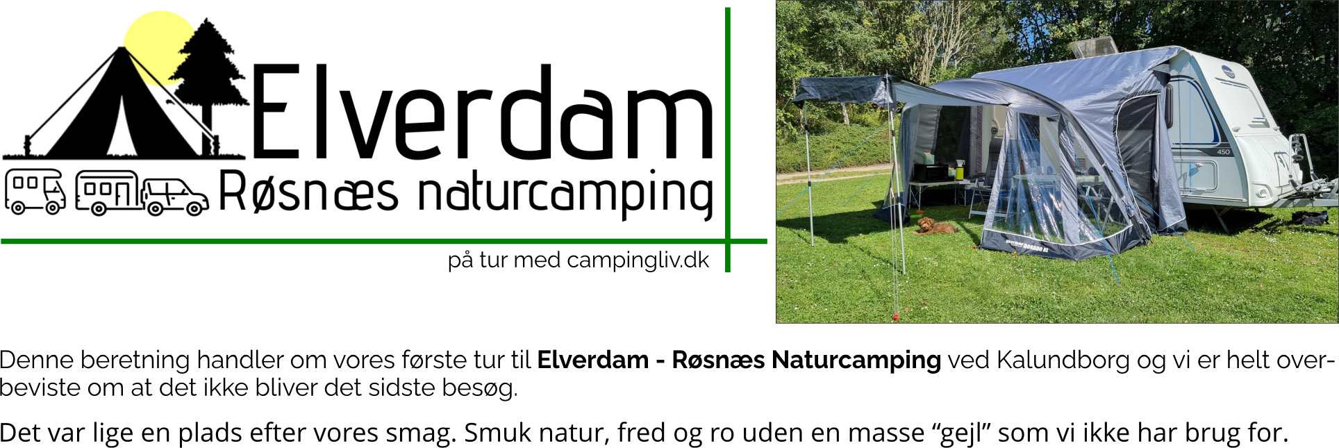 Elverdam-Røsnæs Naturcamping