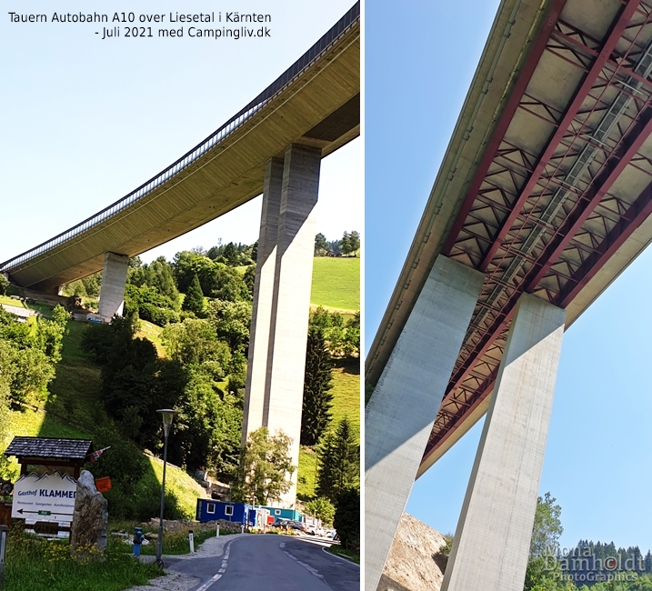Autobahn-A10 over Liesetal i
                                  Kärnten